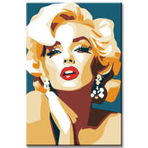 Painting by Numbers Marilyn Monroe